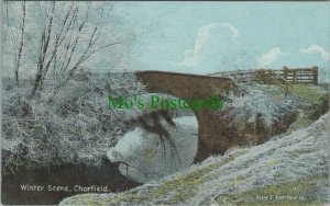 Gloucestershire Postcard - Winter Scene, Charfield    RS26544