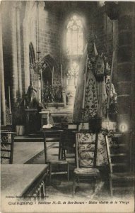 CPA GUINGAMP Basilique N.-D. De Bon-Secours - Statue (1165191)