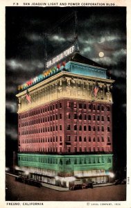 California Fresno San Joaquin Light and Power Corporation Building 1931
