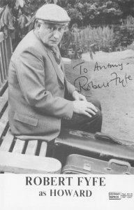 Robert Fyfe Last Of The Summer Wine Hand Signed Card Photo
