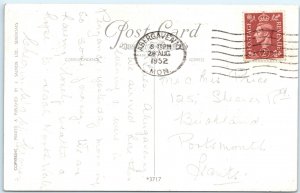 c1940s Tintern Abbey, Wales Gothic Ruins Medieval Monastery Arches Windows A360