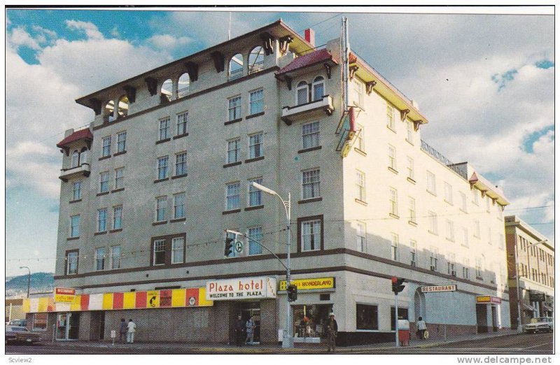 Plaza Manor Hotel , KAMLOOPS , B.C. , Canada , 40-60s