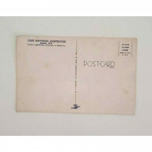 Lighthouse Cape Hatteras Buxton NC Postcard Tallest Lighthouse