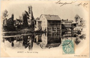 CPA MORET-sur-LOING Vue sur le Loing (1299837)