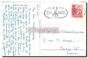 Postcard Old Hotel Jura Basel