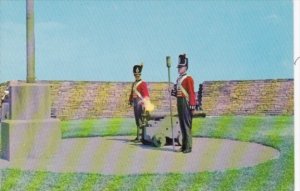 Canada Toronto Firing The Canon At Old Fort York