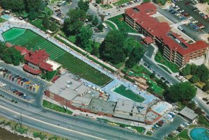 Aerial View of Hot Springs Lodge and Pool - Glenwood Springs CO, Colorado