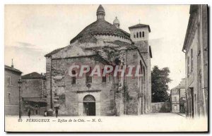 Old Postcard Perigueux Church of the City