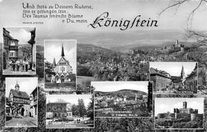 BG23883 konigstein multi views   germany CPSM 14x9cm