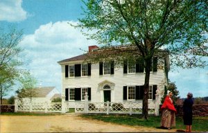 Massachusetts Old Sturbridge Village The Salem Towne House Built 1796