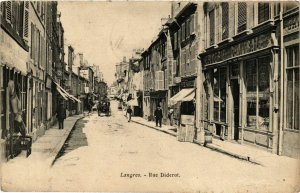 CPA LANGRES Rue Diderot (864677)