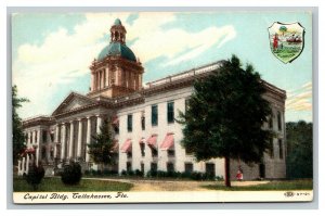 Vintage 1910's Postcard State Capitol Building of Florida Tallahassee Florida