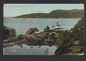 Canada Quebec Anse a L'Tadonsac pm1910 Pub by Valentine & Sons ~ DB