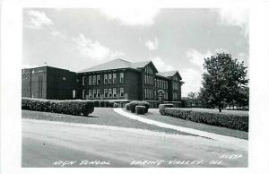 IL, Spring Valley, Illinois, High School, L.L. Cook No. F167F, RPPC