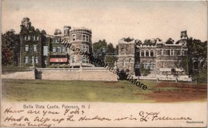 Bella Vista Castle Paterson NJ Postcard