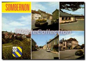 Postcard Modern SOMBERNON town hall CES