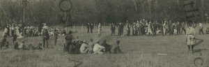 Lewisville MINNESOTA RPPC 1910 BASEBALL GAME Underway nr Madelia St. James