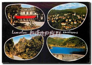 Postcard Modern browsing Languedoc Lamalou les Bains (Herault) and around the...