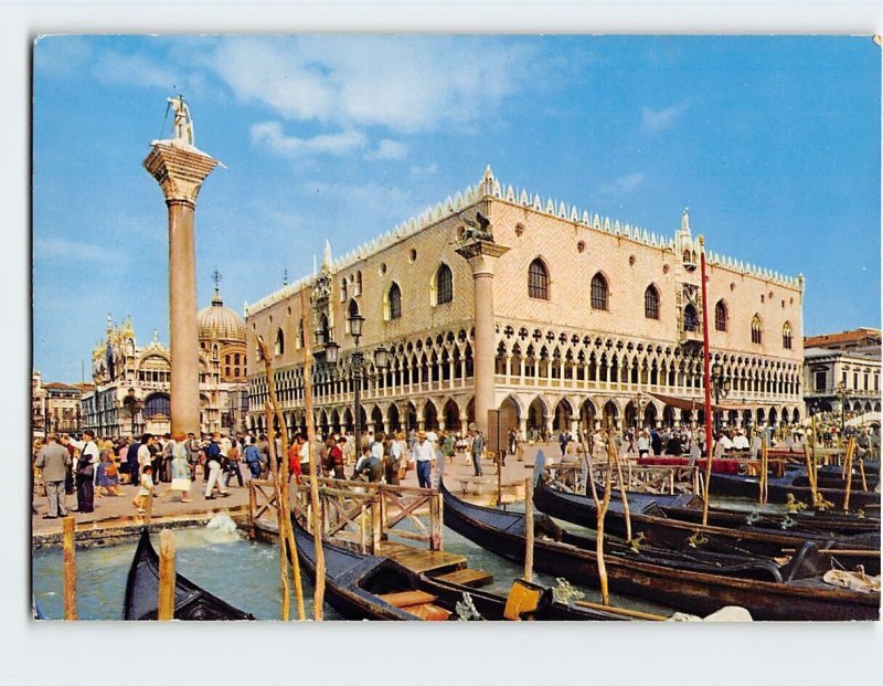 Postcard Palace of the Doges Venice Italy