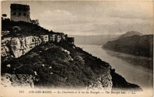 CPA AIX-les-BAINS - La Chambotte et le lac du BOURGET-The BOURGET lake (352054)