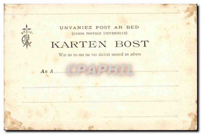 Blain - Castles of Britain - Old Postcard