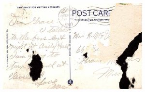 Postcard HOTEL SCENE Ebensburg Pennsylvania PA AR6667