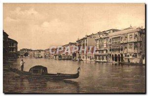Old Postcard Italy Italia Venezia Canal Grande e Ca d & # 39oro