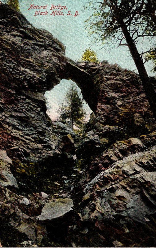 South Dakota Black Hills Natural Bridge