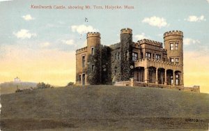 Kenilworth Castle in Holyoke, Massachusetts showing Mr. Tom.