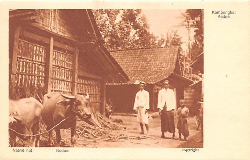 Native Hut Kedoe Indonesia, Republik Indonesia Unused 