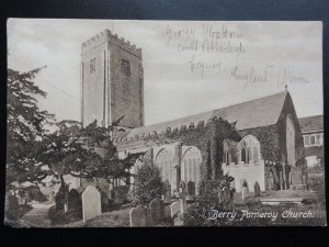 Devon: Berry Pomeroy Church c1911