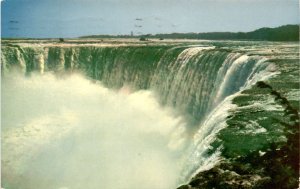 NIAGARA, Queen Victoria Park, Canada, KODACHROME, 1955, Miss Postcard