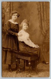 RPPC  Pretty Women  Real Photo  Postcard  c1910