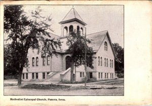 Panora, IA Iowa  METHODIST EPISCOPAL CHURCH Guthrie County ca1900's Postcard