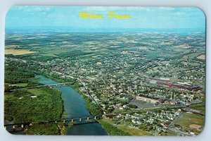 Milton Pennsylvania PA Postcard Aerial View Exterior View c1960 Vintage Antique