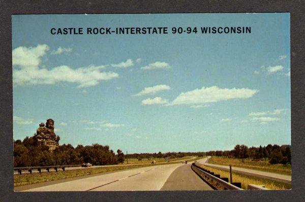 WI Castle Rock Interstate WISCONSIN nr MAUSTON TOMAH PC