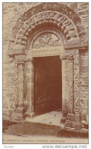 RP, Doorway, Kilpeck Church, Hereford (Herefordshire), England, UK, 1920-1940s