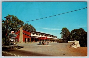 Wandlyn Motel, St Stephen, New Brunswick, Vintage Chrome Postcard