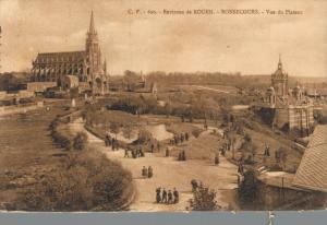 France - Environs de Rouen Bonsecours vue du plateau 01.90