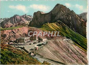 Old Postcard The Summit Pyrenees Col du Tourmalet seen in the Route du Pic du...