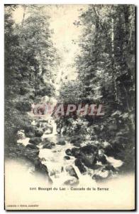 Old Postcard Bourget Lake Cascade Serraz