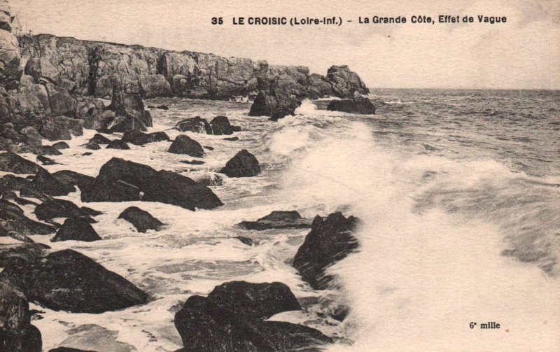 La Grande Cote,Effet de Vague,Le Croisic,France BIN