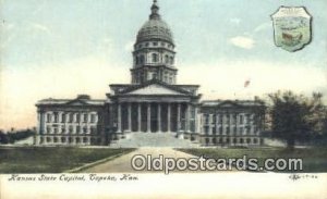 Topeka, Kansas, KS State Capital USA Unused 