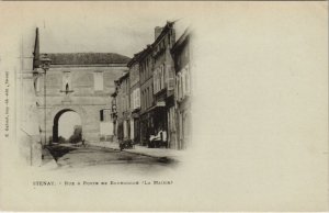 CPA Stenay - Rue & porte de bourgogne (118547)