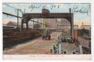 Transfer Crane Pennsylvania Railroad Chicago Illinois 190...