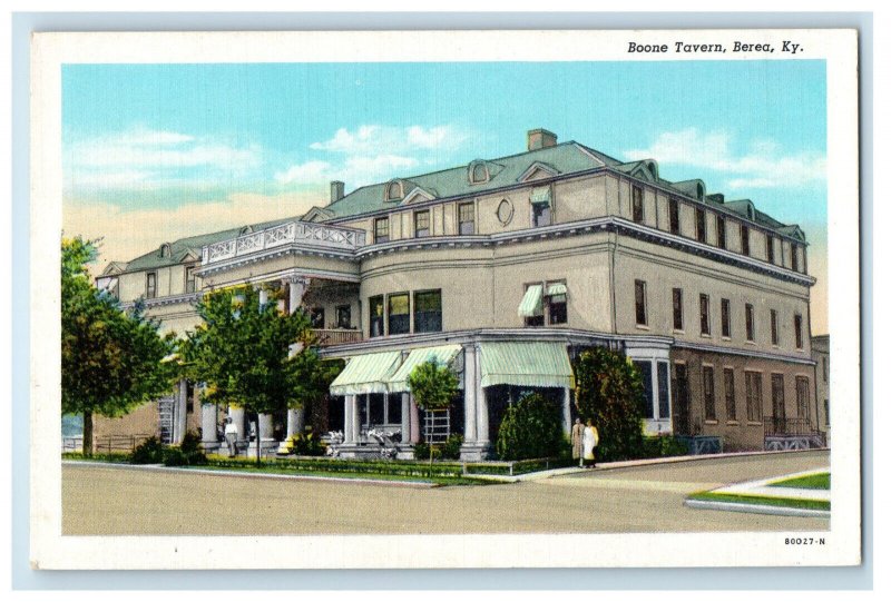 c1920s Boone Tavern Berea Kentucky KY Unposted Vintage Postcard 