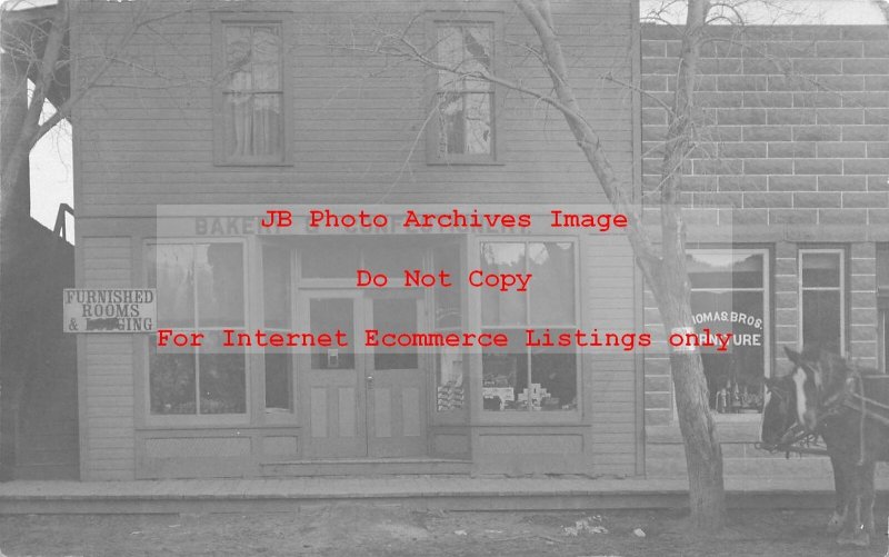 NM, Aztec, New Mexico, RPPC, Ella C Dalton Bakery & Confectionery Store