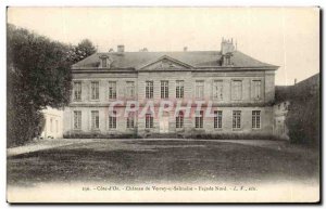 Old Postcard Cote d & # 39Or Chateau Verrey Salmaise s North Facade