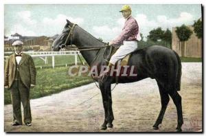 Old Postcard Horse Riding Equestrian