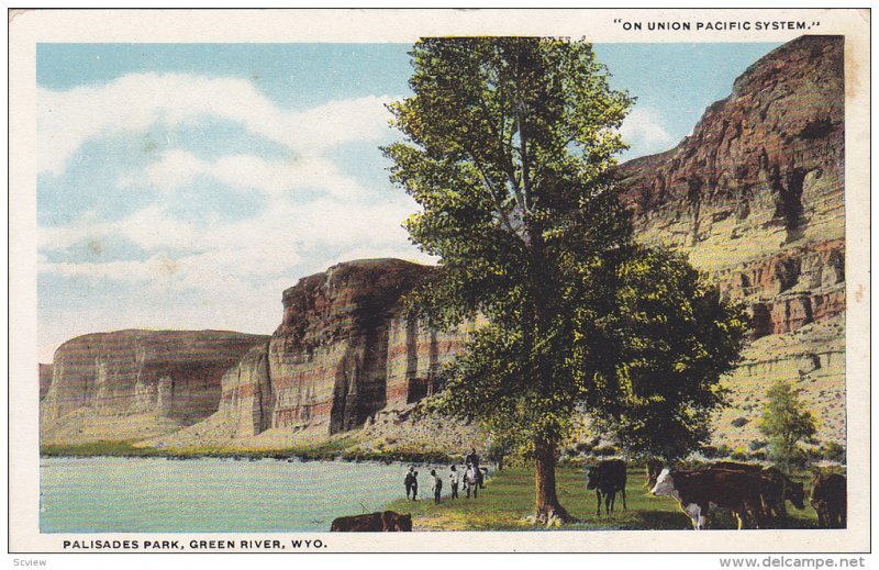 Scenic view,  Palisades Park,  Green River,  Wyoming,   00-10s